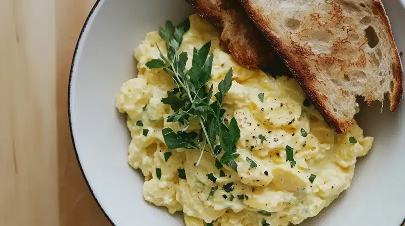 Haben Sie genug Rührei gegessen? Bereiten Sie diese Option zum Frühstück vor.