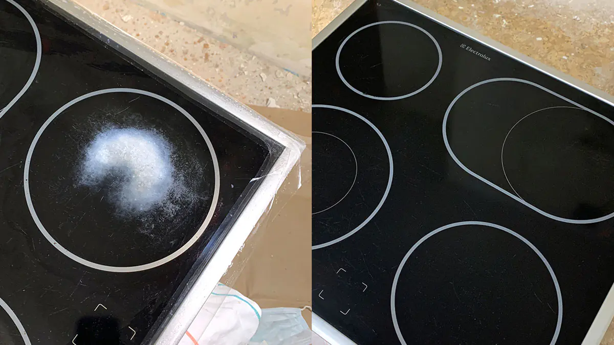 Zerkratzte Glaskeramikfliesen: ein Produkt aus Ihrem Badezimmer, das Profis verwenden, bevor sie ein neues kaufen 2 Zerkratzte Keramikfliesen: ein Produkt aus Ihrem Badezimmer, das Profis verwenden, bevor sie eine neue kaufen