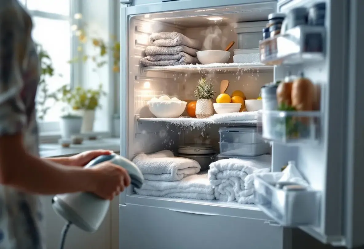 Verabschieden Sie sich vom Eis im Gefrierschrank: eine einfache und zuverlässige Möglichkeit, für Sauberkeit, Effizienz und Frostfreiheit im Gerät zu sorgen.