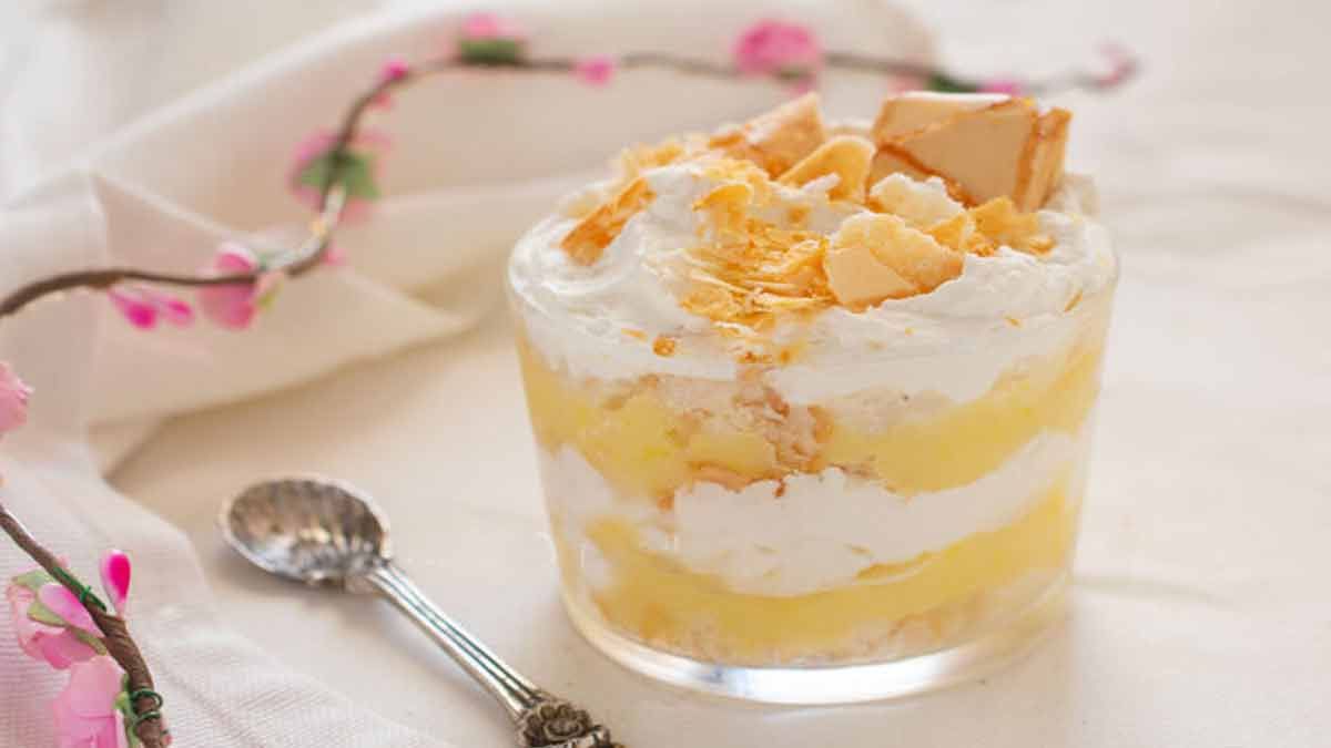 Kein Dessert, sondern Gold: in 15 Minuten ohne Backofen und Gelatine