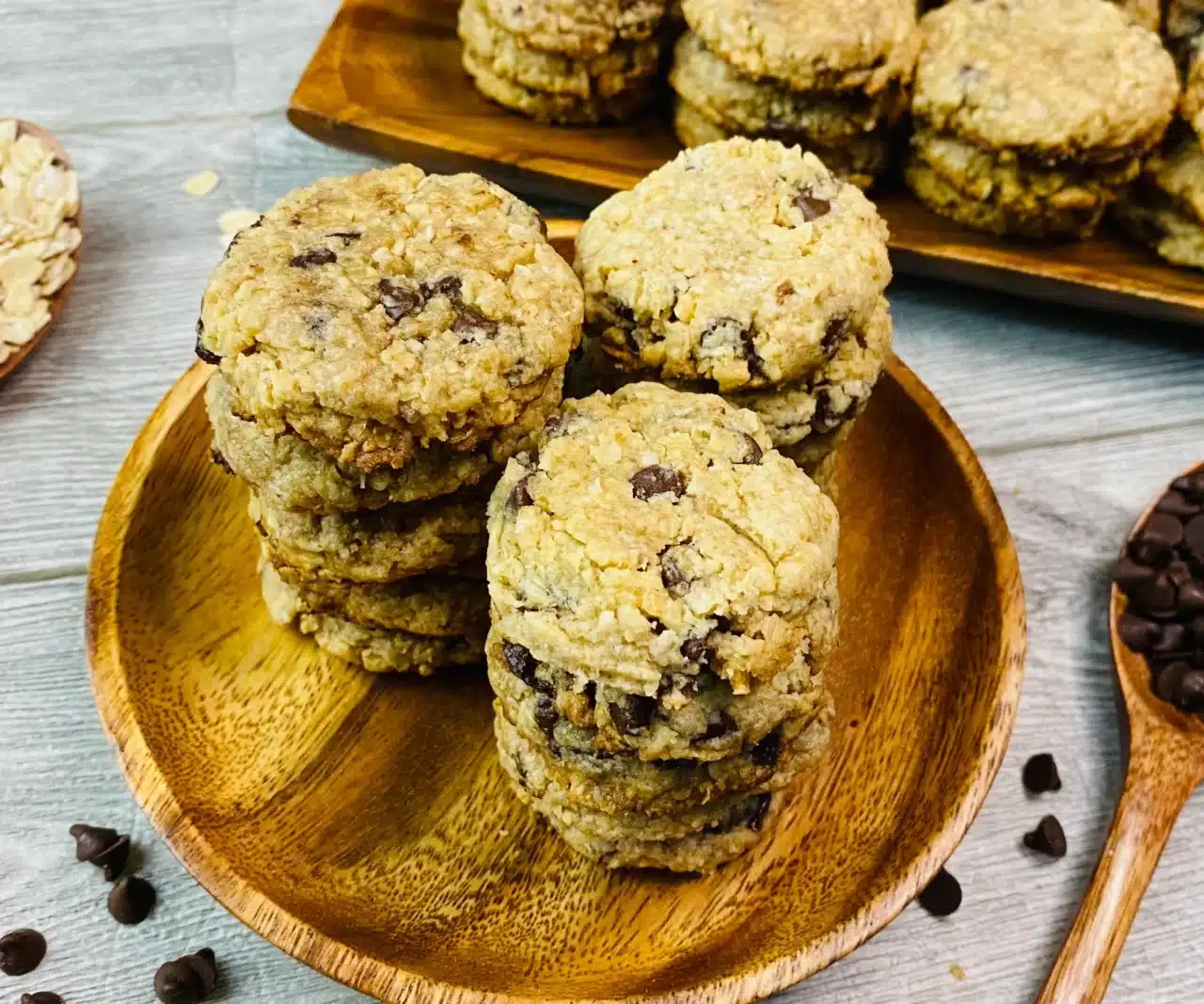 Ich esse diese Haferkekse zum Frühstück anstelle von Sandwiches. In wenigen Minuten fertig
