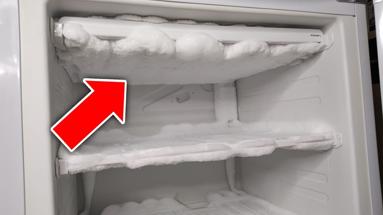 Sie hat den Gefrierschrank in 5 Minuten aufgetaut. Dabei half ihr etwas, das Sie sicher auch in Ihrer Küchenschublade haben