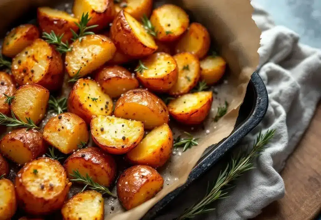 Ofengebackene Kartoffeln: Ein einfacher Trick, damit sie immer knusprig werden