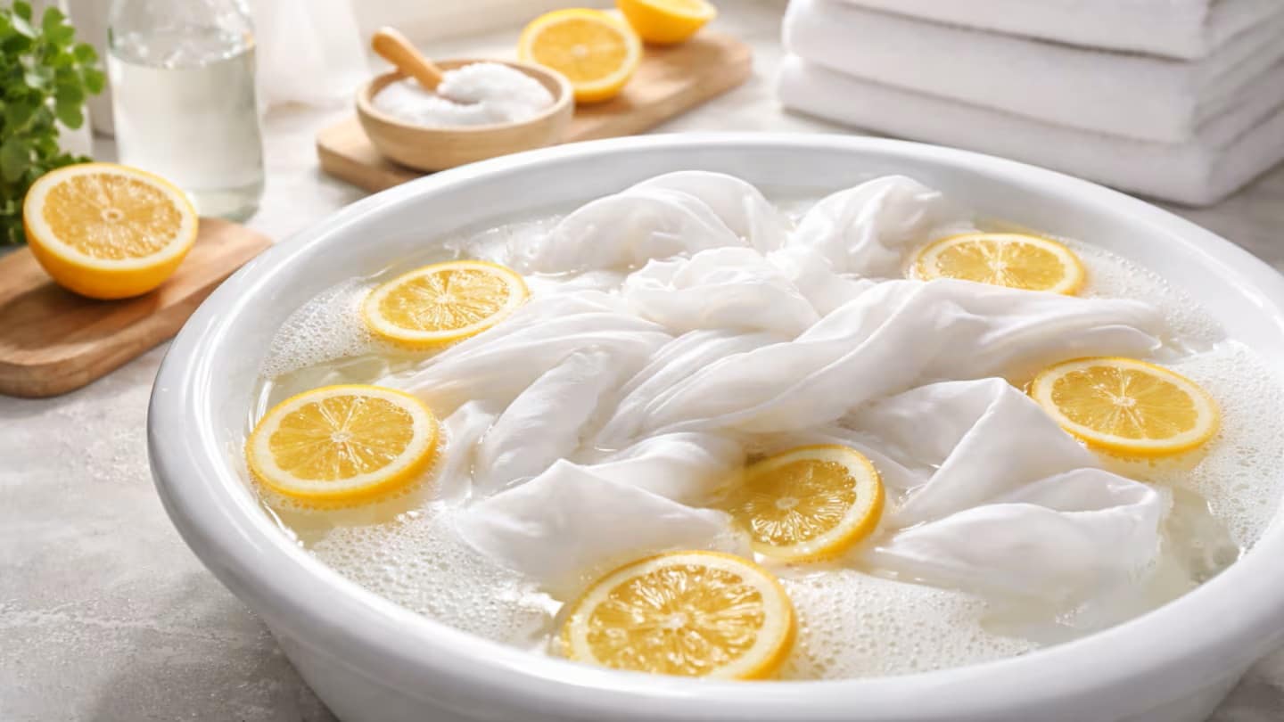 Eine Tischdecke in Zitronensaft einweichen: Wozu es gut ist und warum es empfehlenswert ist.