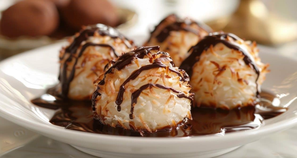 Mit 3 Zutaten können Sie die besten Kokoskekse zubereiten. Sie schmecken wie aus einer Konditorei in der Volksrepublik Polen