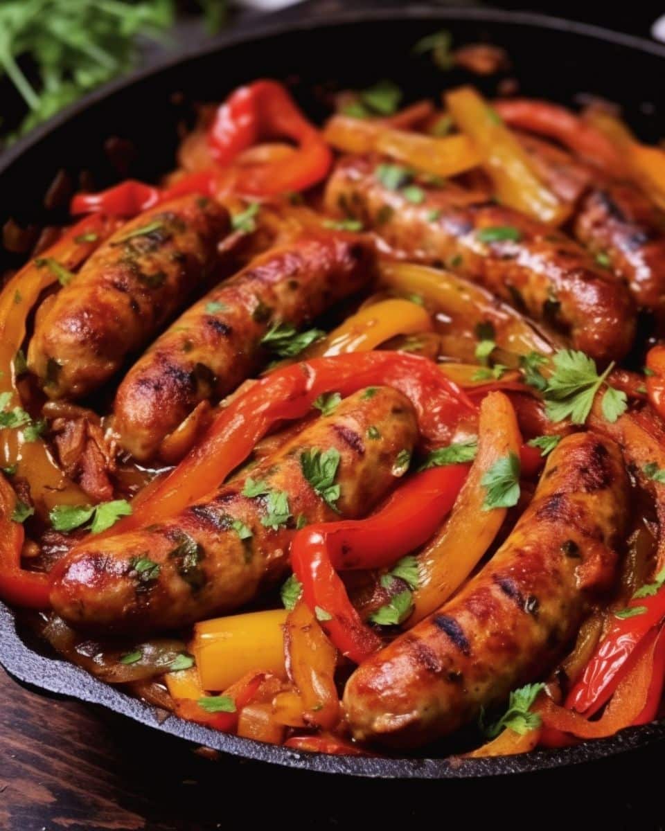 Ich brate Würstchen nur auf diese Weise. So werden sie knusprig, bekommen eine goldbraune Kruste und bleiben innen saftig.