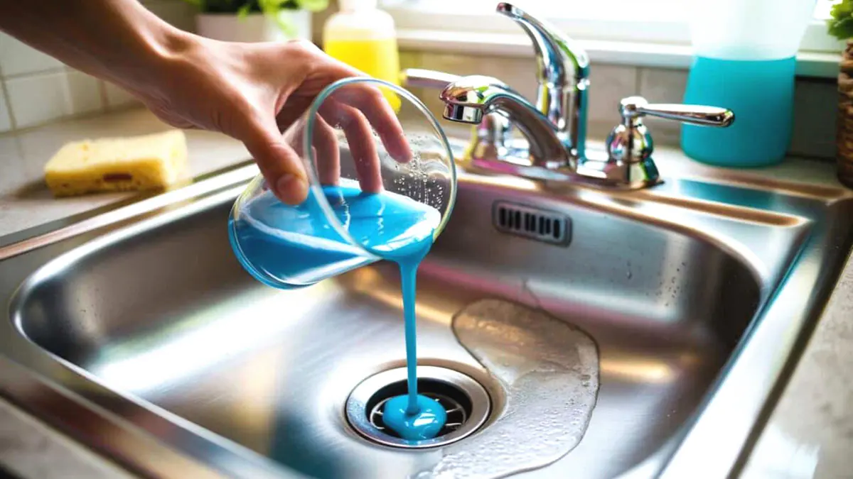 Ohne Essig und Backpulver: Gießen Sie ein halbes Glas davon hinein, und der Abfluss reinigt sich von selbst