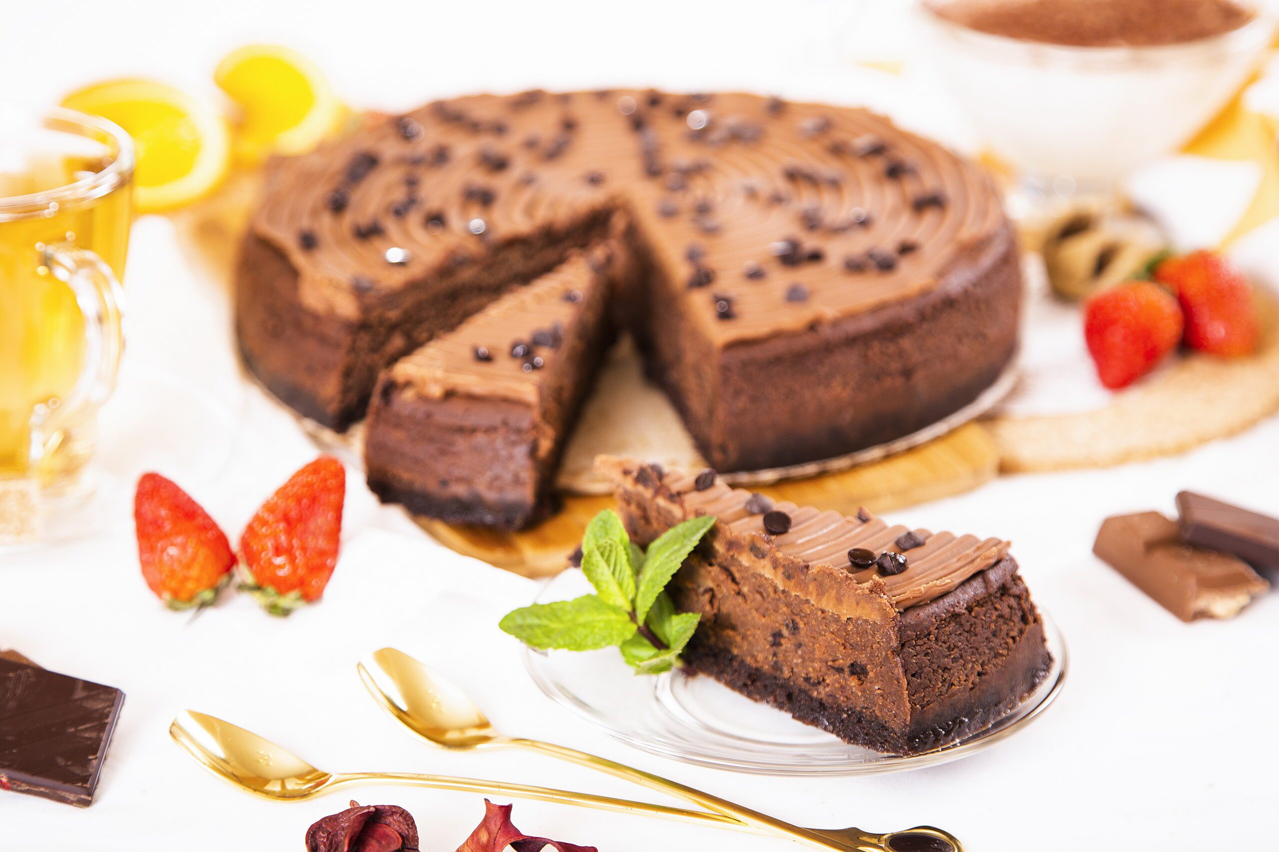 Sie können diesen Schokoladen-Käsekuchen auch während einer Diät essen. Der Experte lüftet das Geheimnis des Rezepts