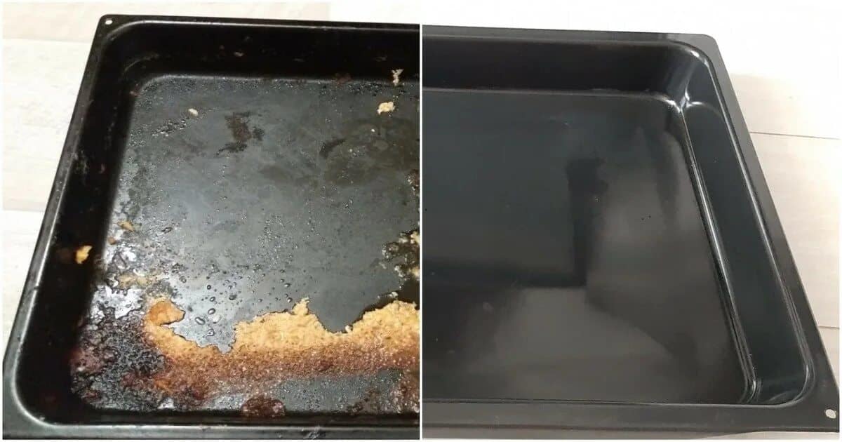 Mit diesem Gemüse können Sie Ihr Backblech blitzblank reinigen. Sie werden nie wieder chemische Reinigungsmittel verwenden.