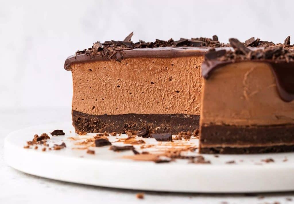 Sie können diesen Schokoladen-Käsekuchen auch während einer Diät essen. Der Experte lüftet das Geheimnis des Rezepts