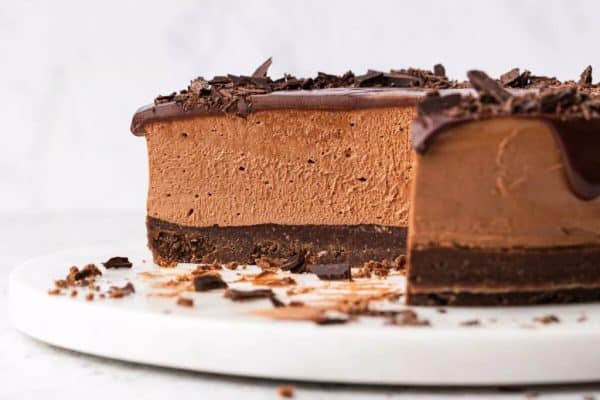 Sie können diesen Schokoladen-Käsekuchen auch während einer Diät essen. Der Experte lüftet das Geheimnis des Rezepts