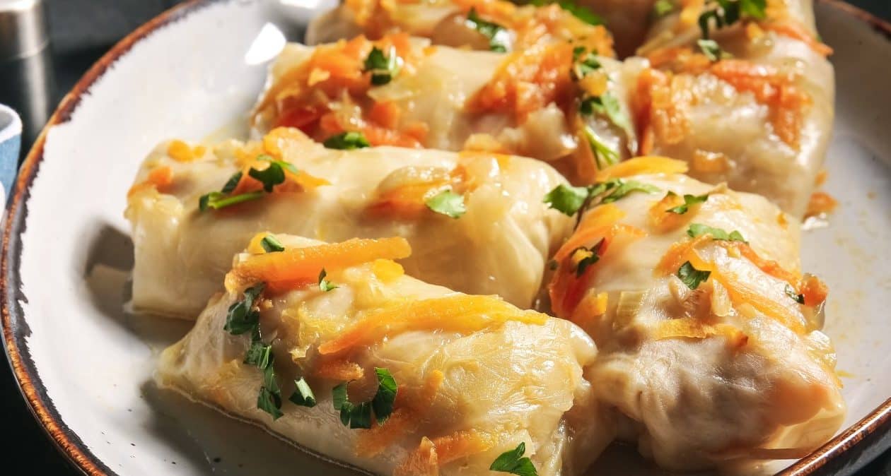 Diese Fastenkohlrouladen mache ich jedes Jahr. Die Familie verlangt mehr